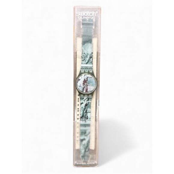 Vintage Swatch Watch CUPYDUS GG112 1991 Rare Swiss Made Quartz Collectible NOS - Picture 2 of 9